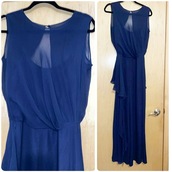 Max Mara Jabot Draped Silk-chiffon Wide-leg Jumpsuit - Picture 4 of 14